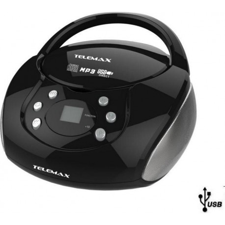 Telemax H2038U Φορητό ράδιο-CD/MP3