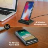 Scosche Wireless Charging Dock with Portable Powerbank - Ασύρματος Φορτιστής 2 σε 1