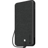 Mophie Powerstation Plus XL Fabric 10000mAh Μαύρο