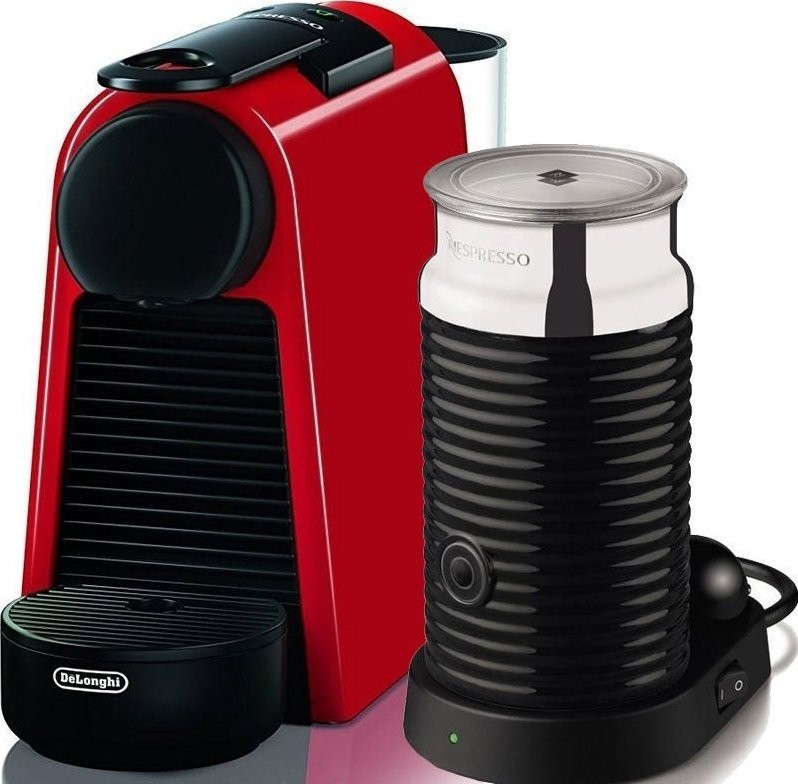 Delonghi Essenza Mini EN85.RAE Ruby Red Bundle 14