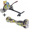 Urbanglide Hoverboard 65 Lite + Kart Pilot Multicolour