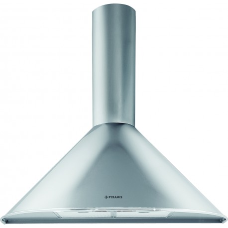 Pyramis Καμινάδα Στρόγγυλη 60cm Inox 065017801