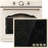 Gorenje BOS67372CLI + EC642CLI Φούρνος άνω Πάγκου με Κεραμικές Εστίες