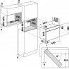 Whirlpool W7 MN840 Εντοιχιζόμενος Φούρνος Μικροκυμάτων