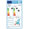 Midea All Easy Pro AEP2-24NXD6-I / AEP2-24NXD6-O Κλιματιστικό Inverter