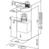 Faber CYLINDRA IS./4 EV8 X A37 Απορροφητήρας Νησίδα Inox