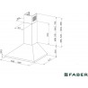 Faber Value PB 4 2L X A90 Απορροφητήρας Καμινάδα Inox