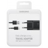 Samsung EP-TA20EBECGWW Φορτιστής με Θύρα USB-A και Καλώδιο USB-C