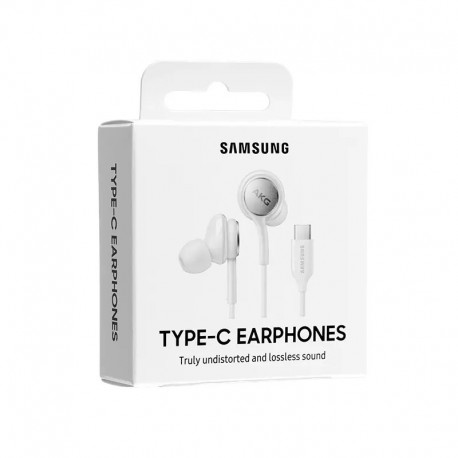 Samsung EO-IC100BW In-ear Handsfree με Βύσμα USB-C Λευκό