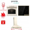 Gorenje BOS67372CLI + EC642CLI + WHC63CLI Εντοιχιζόμενο Σετ Οικιακών Συσκευών (37866604)