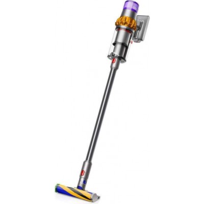 Dyson V15 Detect Absolute Επαναφορτιζόμενη Σκούπα Stick & Χειρός Ασημί 446986-01