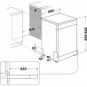 Whirlpool W7F HP43 X Πλυντήριο Πιάτων