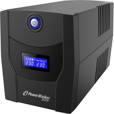 UPS Powerwalker Basic VI 1500 STL(PS) - 900W / 1500VA - Line-Interactive - 4x Schuko, USB, RJ-45, RJ-11 VI 1500 STL(PS)