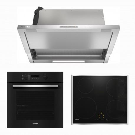 Miele H 2766-1 BP 125 Edition + KM 7201 FR + DAS 2620 Εντοιχιζόμενο Σετ Οικιακών Συσκευών