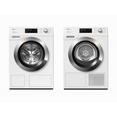 Miele WEI895 WCS 125 Gala Edition + TEL695 WP 125 Gala Edition Σετ Πλυντήριο & Στεγνωτήριο Ρούχων