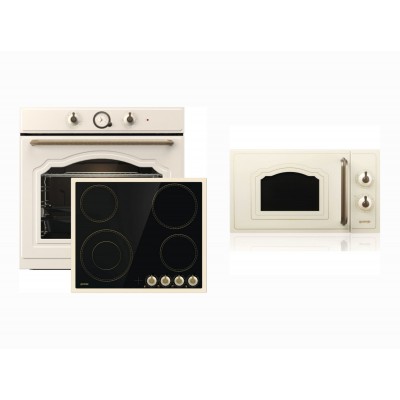 Gorenje BOS67372CLI + EC642CLI + MO4250CLI Classico Σετ Οικιακών Συσκευών Μπεζ