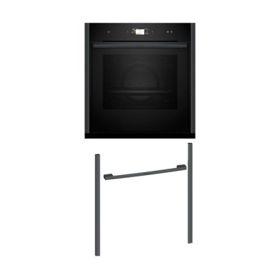 Neff NVS60E6A0 Εντοιχιζόμενος φούρνος B69VS3AY0 & Anthracite Grey Flex Design Kit