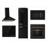 Gorenje BOS67372CLB + EC642CLB + WHC63CLB + BM235CLB + ONRK619EBK Σετ Οικιακών Συσκευών Classico Μαύρο