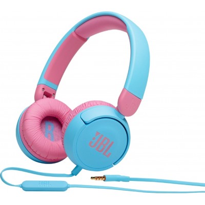 JBL JR310, On-Ear Headphones for Kids - Blue