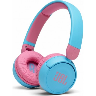 JBL JR310BT, On-Ear Blutooth Headphones for Kids - Blue