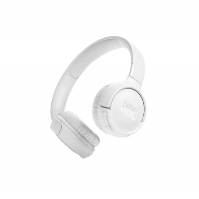 JBL Tune 520ΒΤ, On-Ear Bluetooth Headphones - White