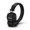 Marshall Major IV Bluetooth Black Ασύρματα Bluetooth Ακουστικά