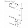 Bosch KIN86VFE0 Εντοιχιζόμενος Ψυγειοκαταψύκτης