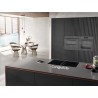 Miele KMDA 7676 FL-A Black Επαγωγική Εστία Αυτόνομη με Απορροφητήρα