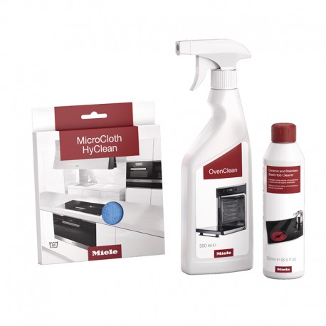 Miele Σετ Καθαρισμού Κεραμικών Εστιών Set CleanKitchen Spray 301ml 3τμχ (11450980)